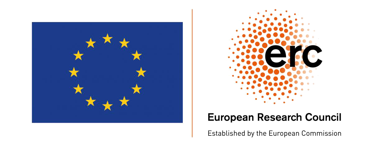 EU Flag and ERC Logo